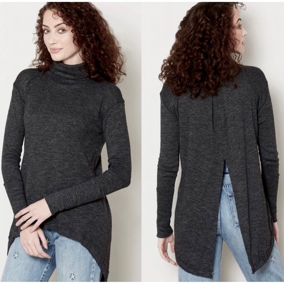 Free People Tops - Free People Split Back Oversized Top XS